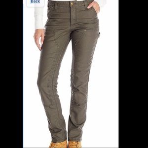 Women’s Carhartt 1889 Slim Fit Canvas Dungaree